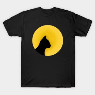 Cat in the Moon T-Shirt